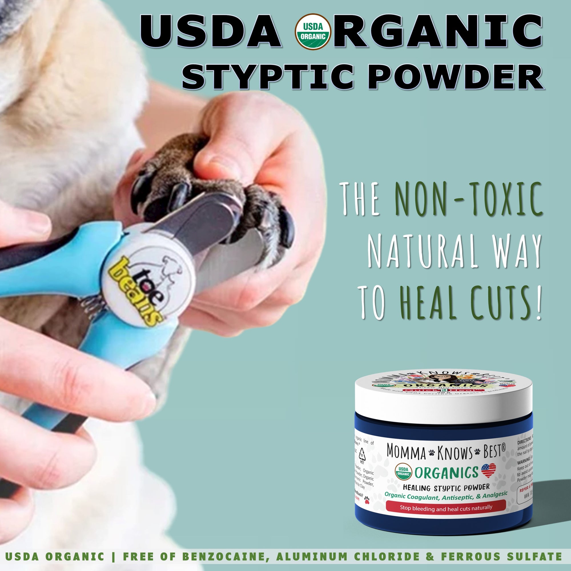 Styptic powder for pets