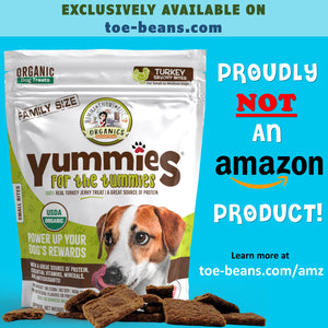 Proudly not an amazon product dog turkey treat