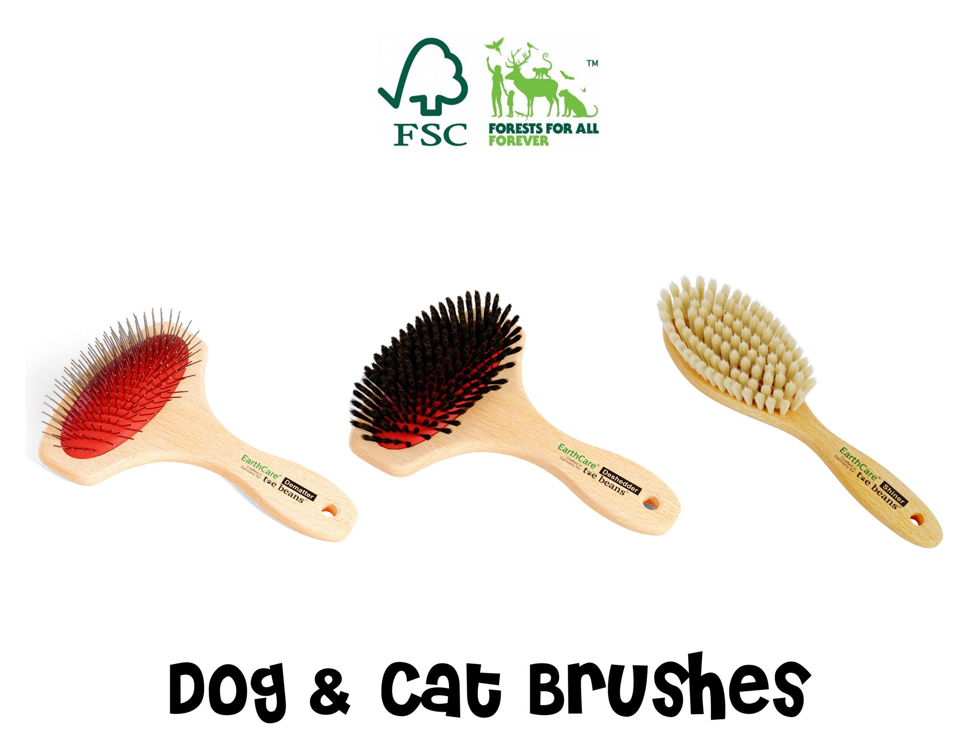 dog and cat brushes collection