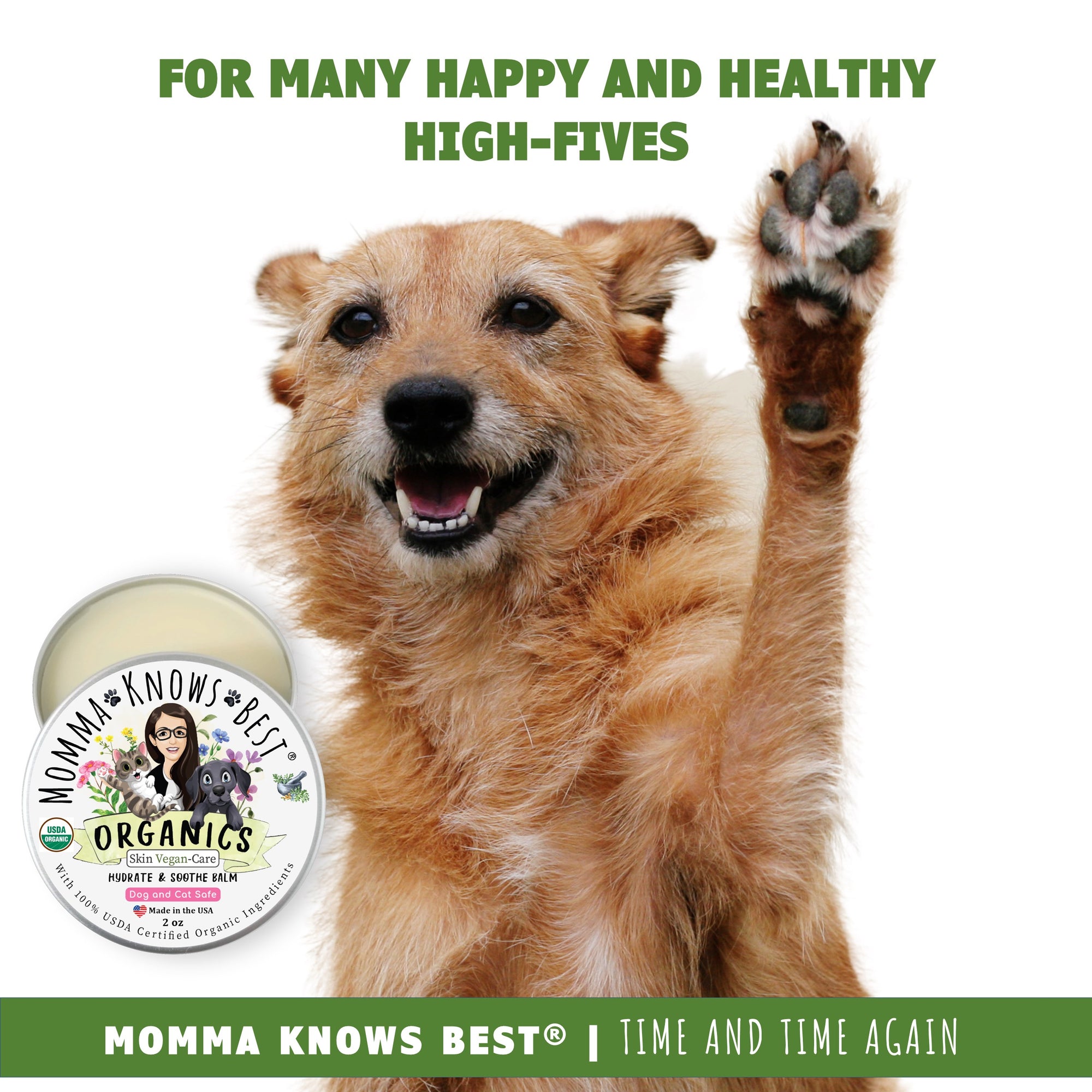 dog paw balms vegan