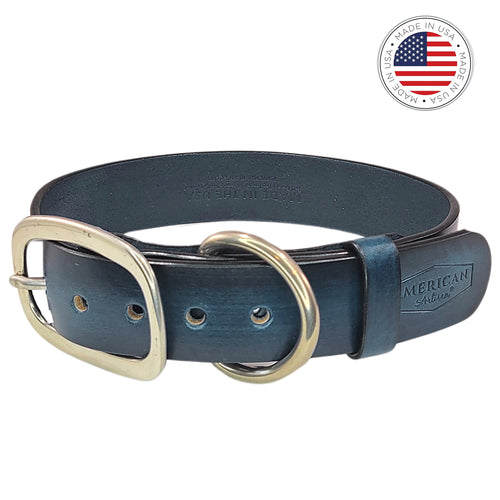 Leather Dog Collar | Full Grain Spanish Leather  | Made in the USA