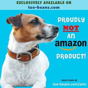 Leather dog collars not sold on amazon